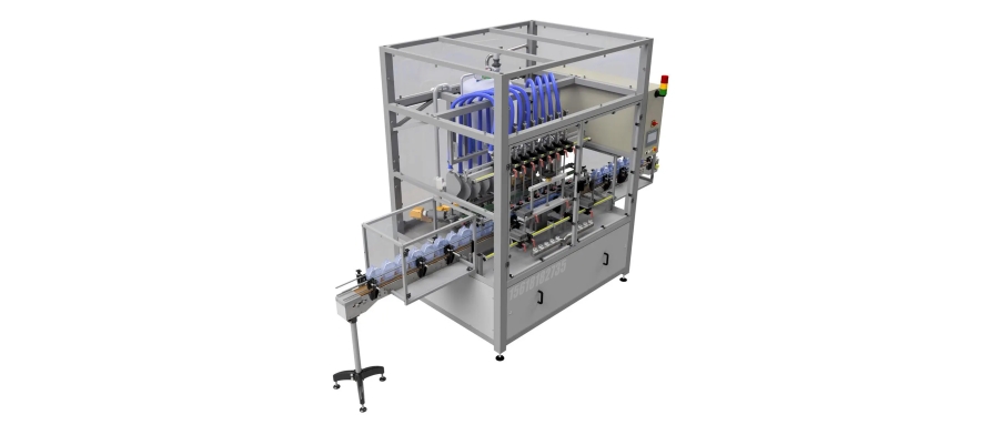 Automatic Monoblock Filling Machine: 3-in-1 Rinsing Filling Capping Machine for Small & Medium Production Lines